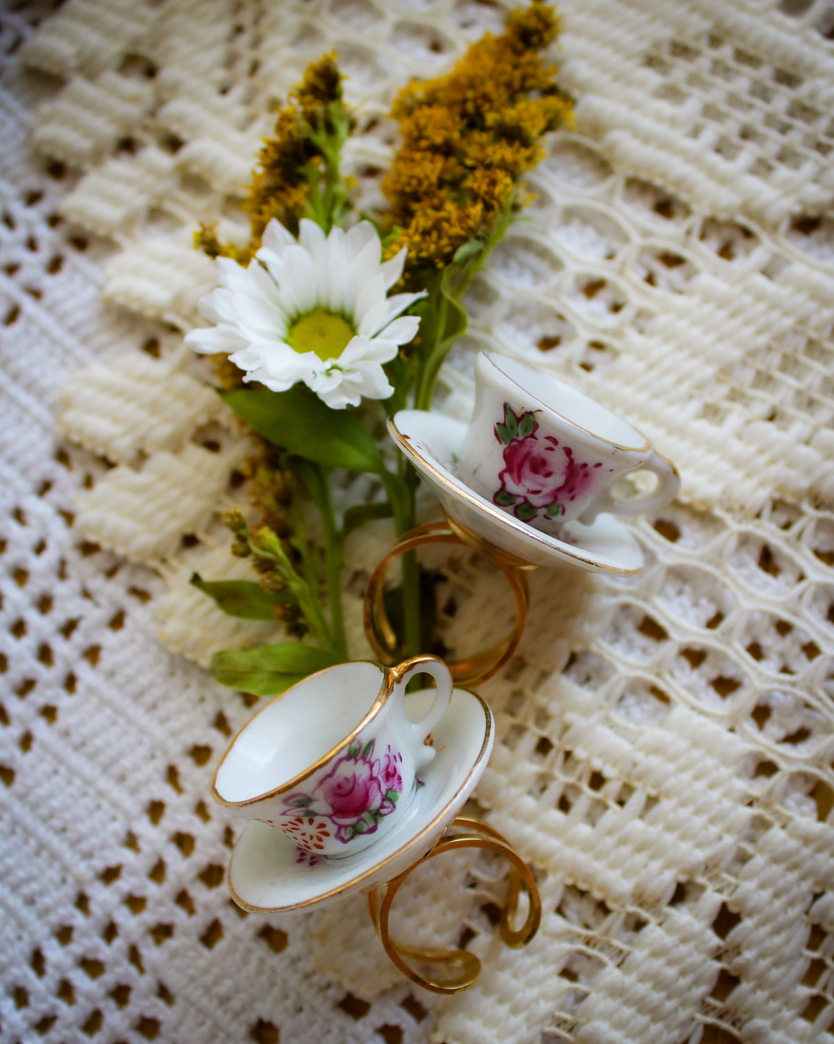Large Teacup Rings