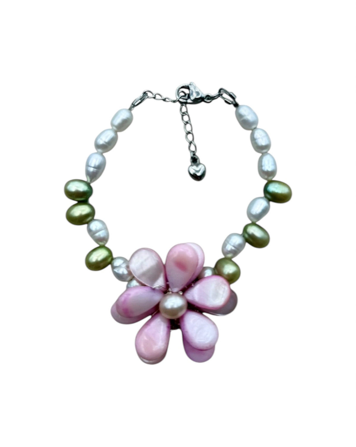Pink Lily Bracelet