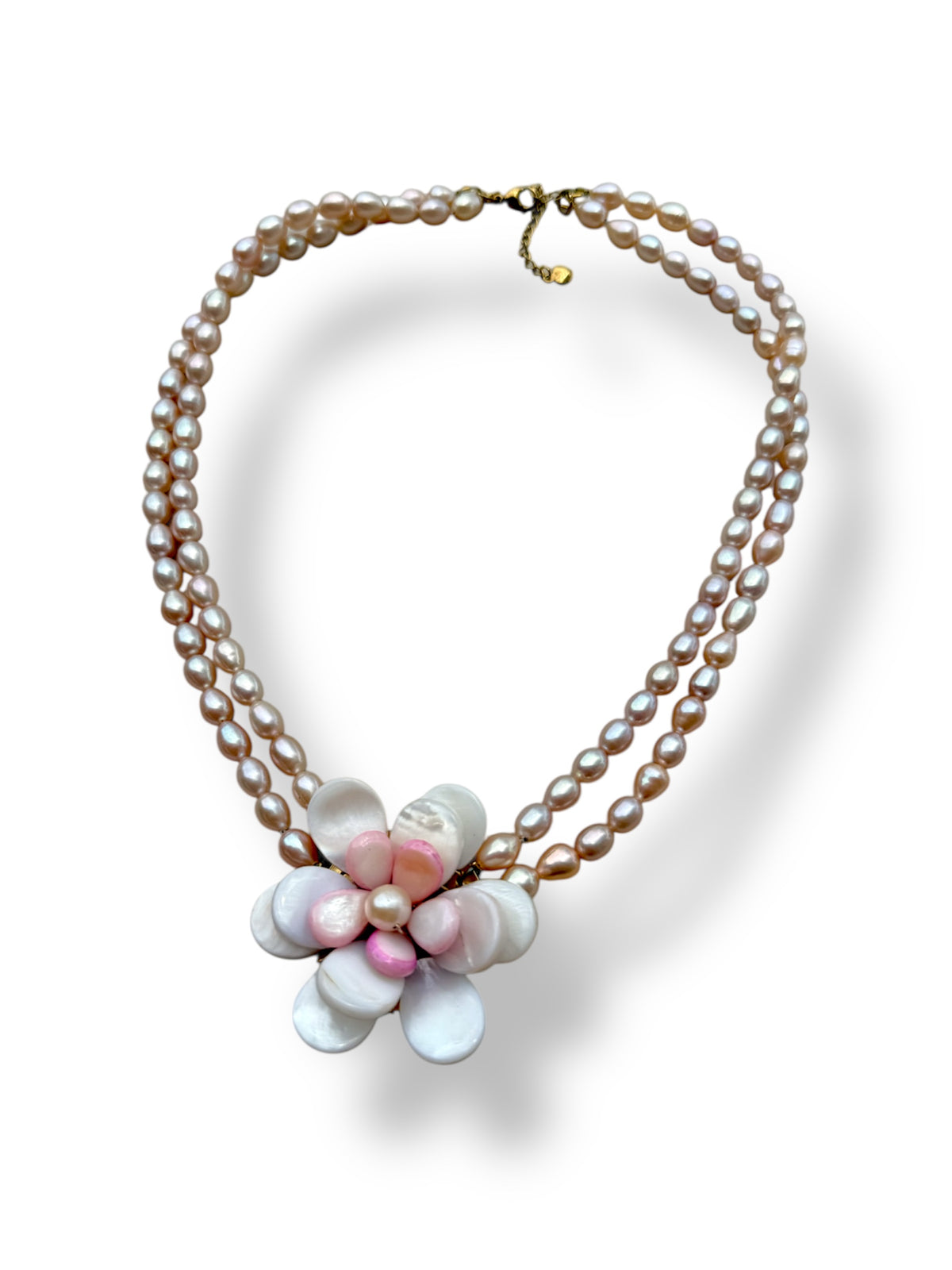 Pink Pearlescence Necklace