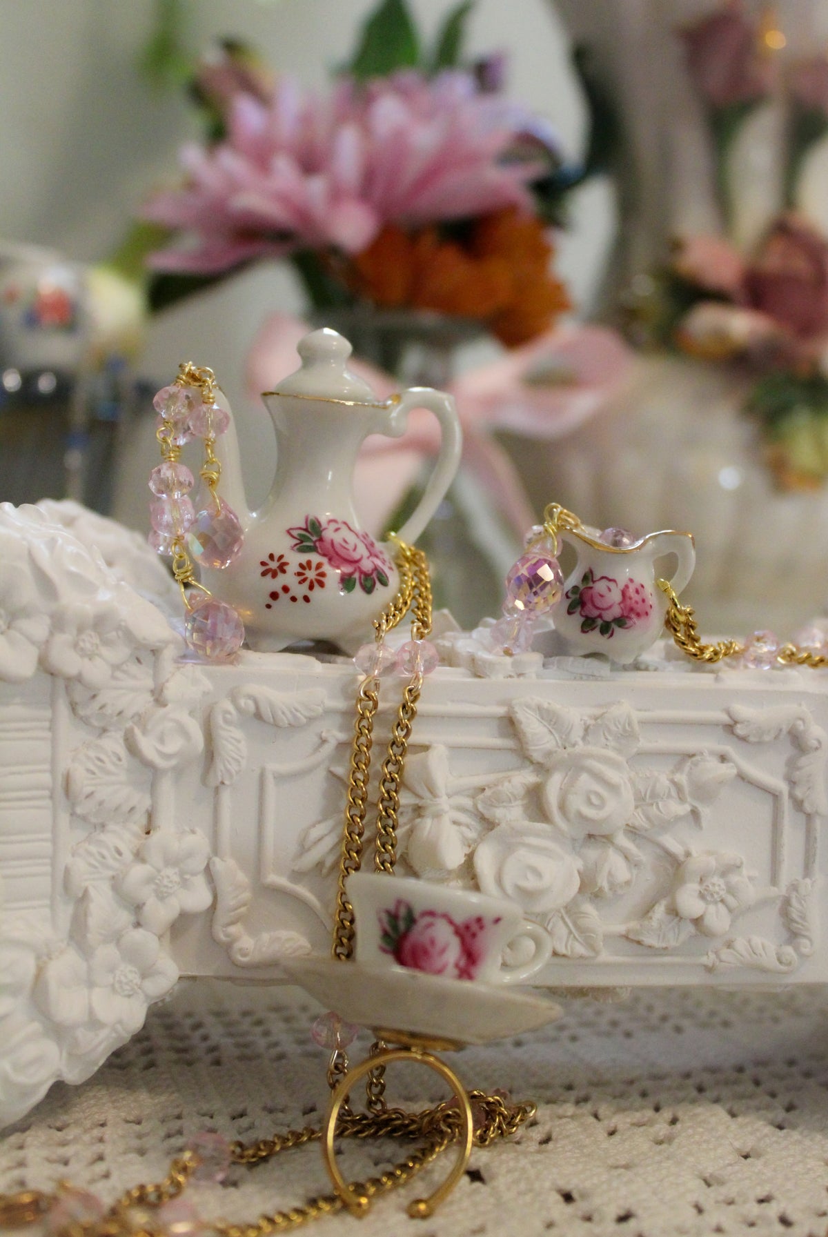 Fairy's Fav Teapot Necklace