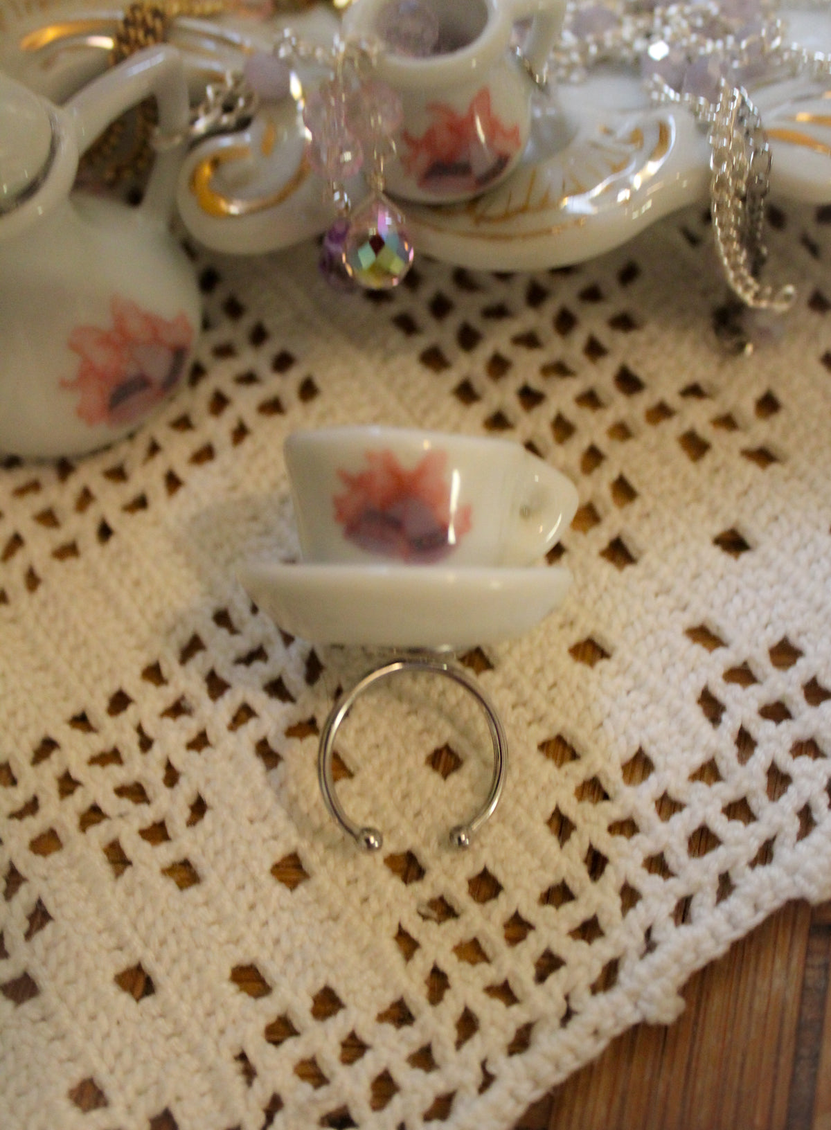 Large Teacup Rings