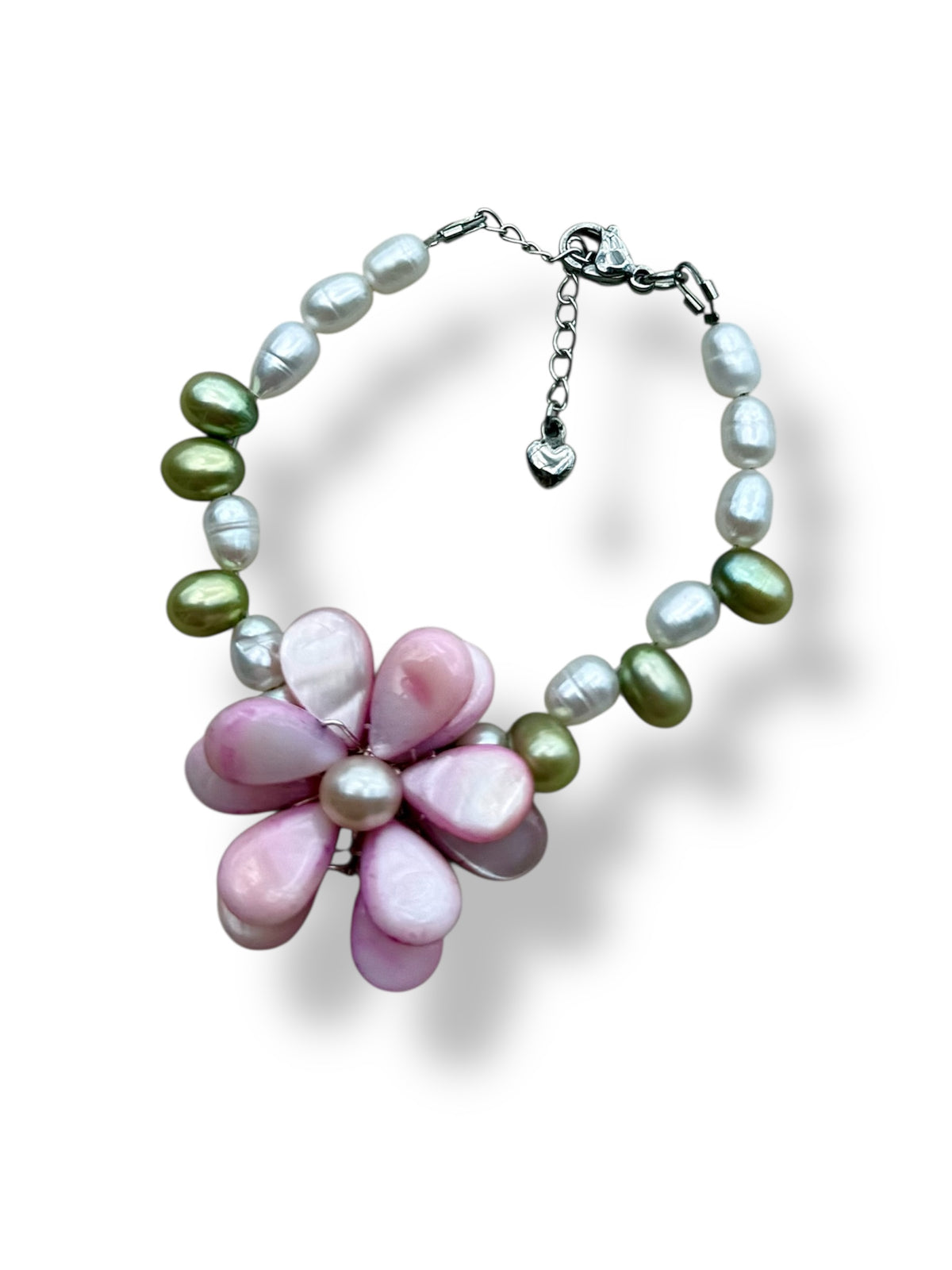 Pink Lily Bracelet