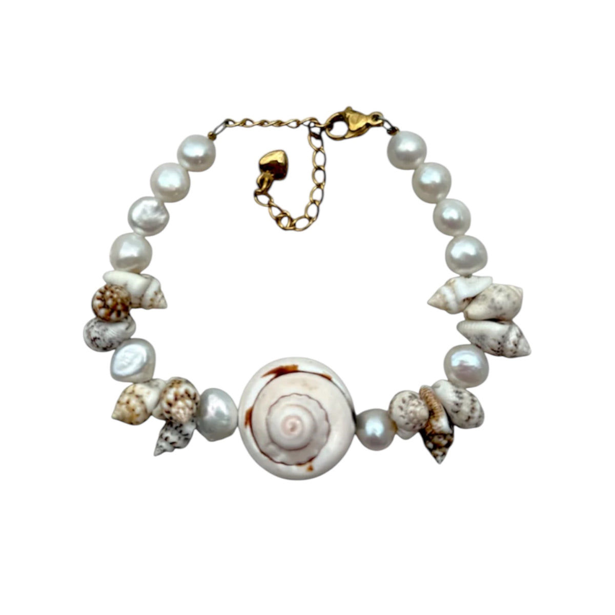 Spiked Shell Bracelet
