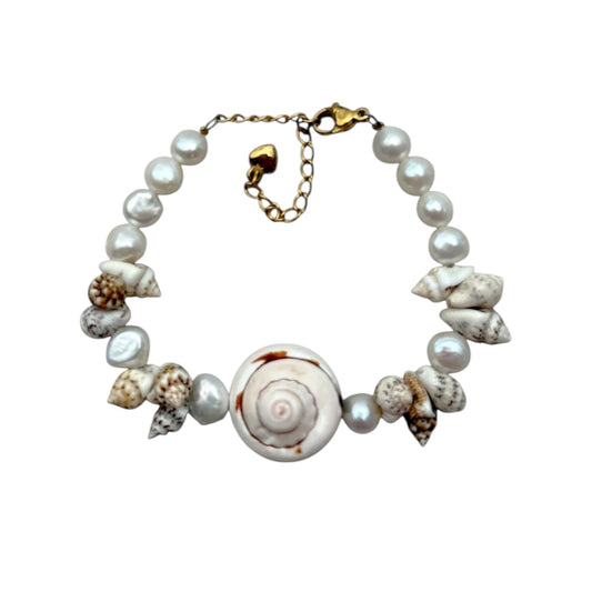 Spiked Shell Bracelet